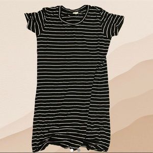 Garage Striped Tshirt Dress